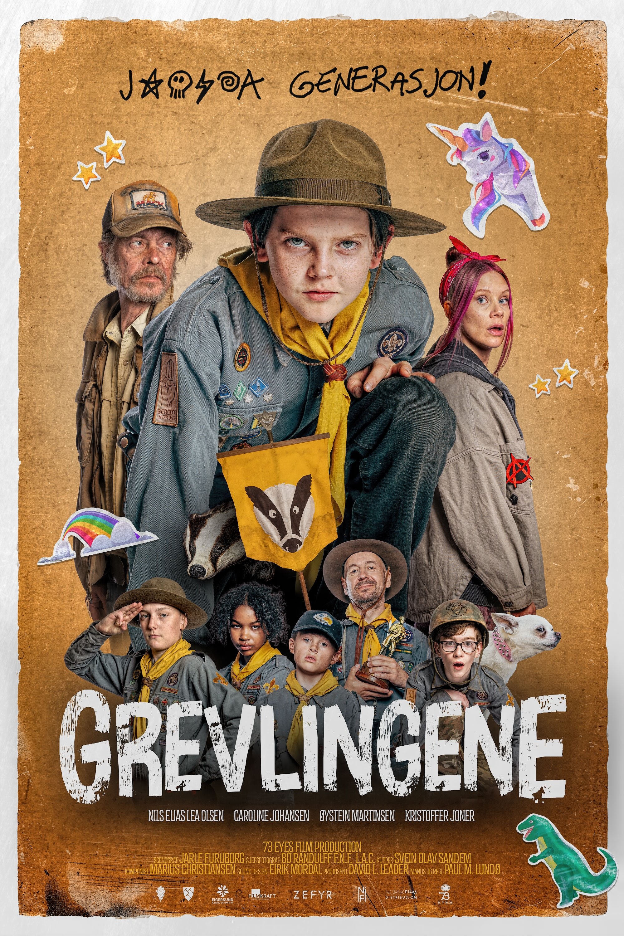 Постер Grevlingene